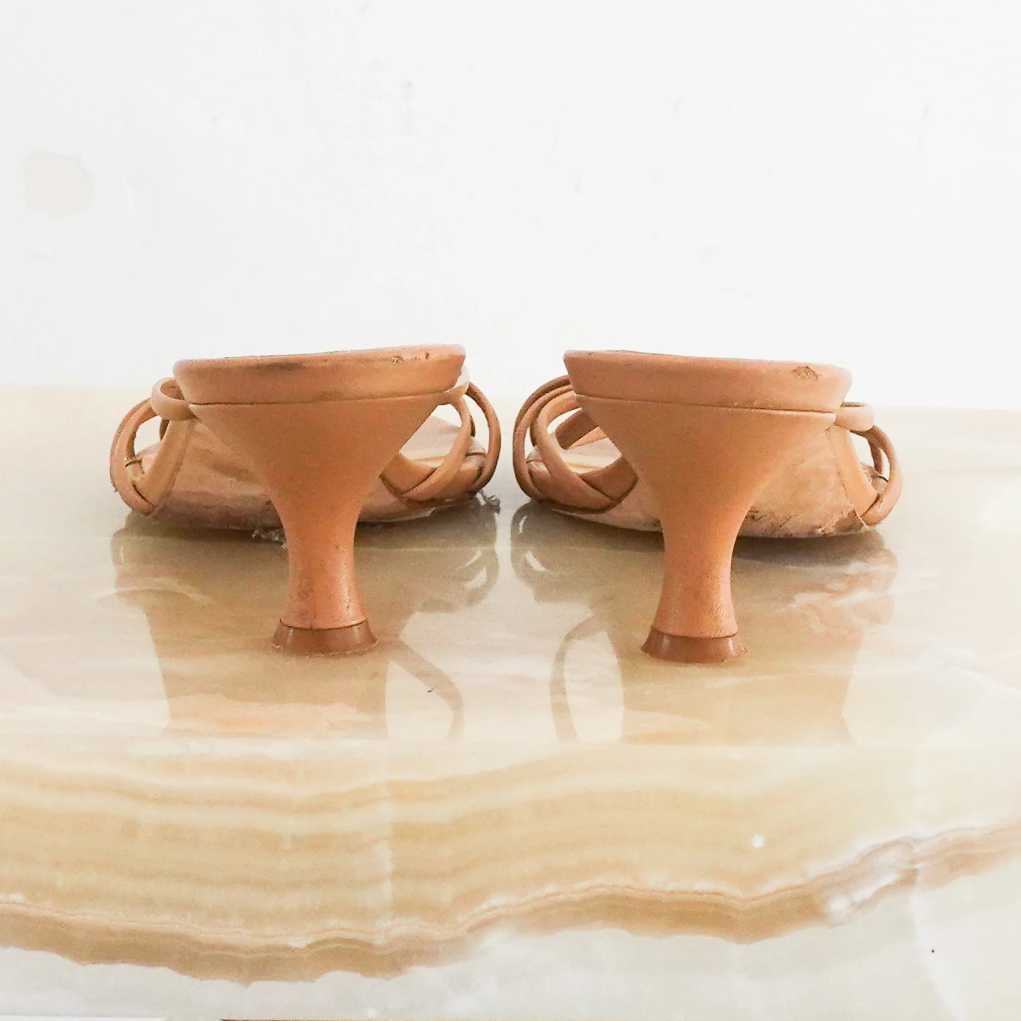 Aeyde Olga Kitten Heel Mules RRP £320 | Preloved and Authentic-Please note- all items in outlet are final sale and not eligible for refund - Image 4