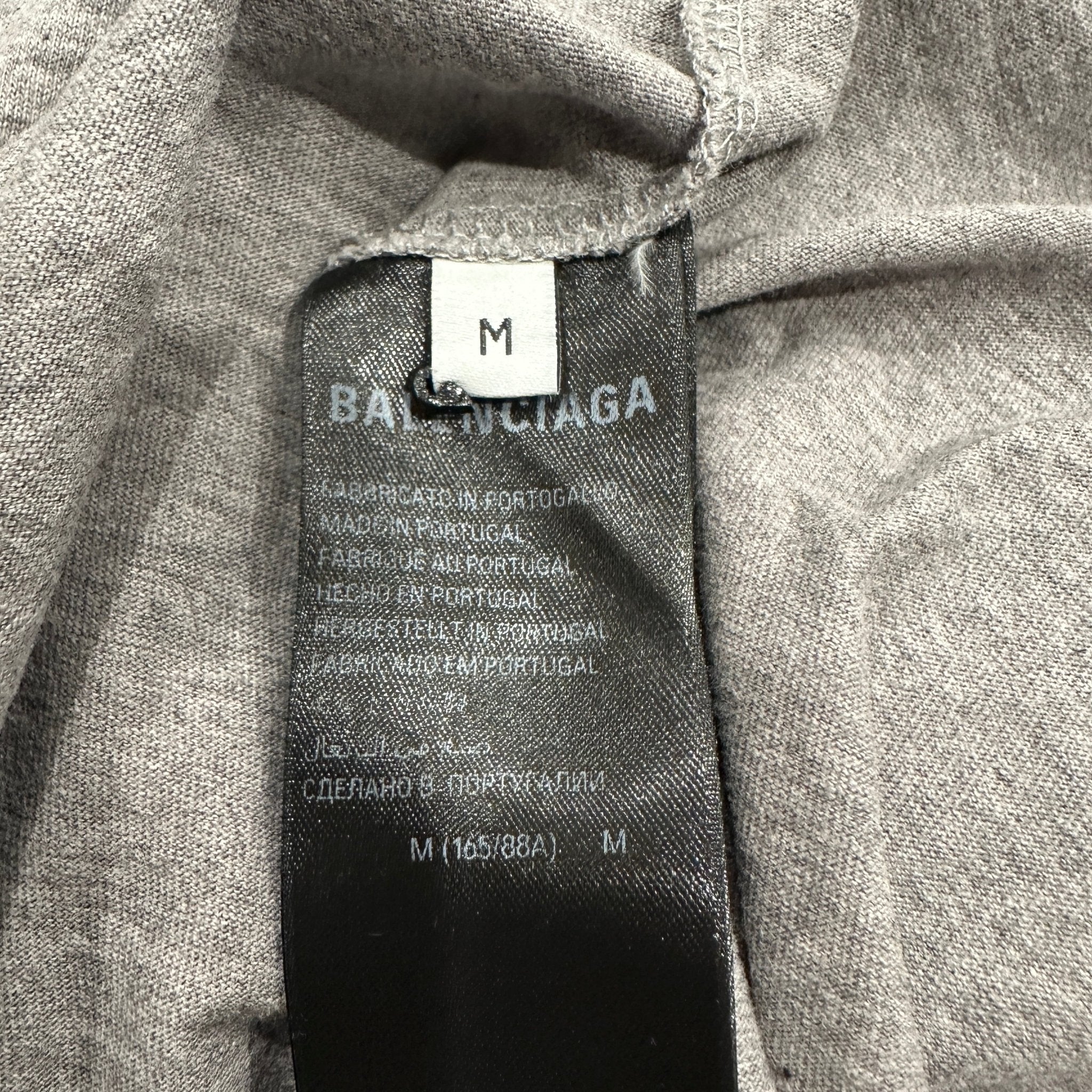 Balenciaga Grey CEO T-Shirt RRP £550 | Authentic Preloved - Image 4