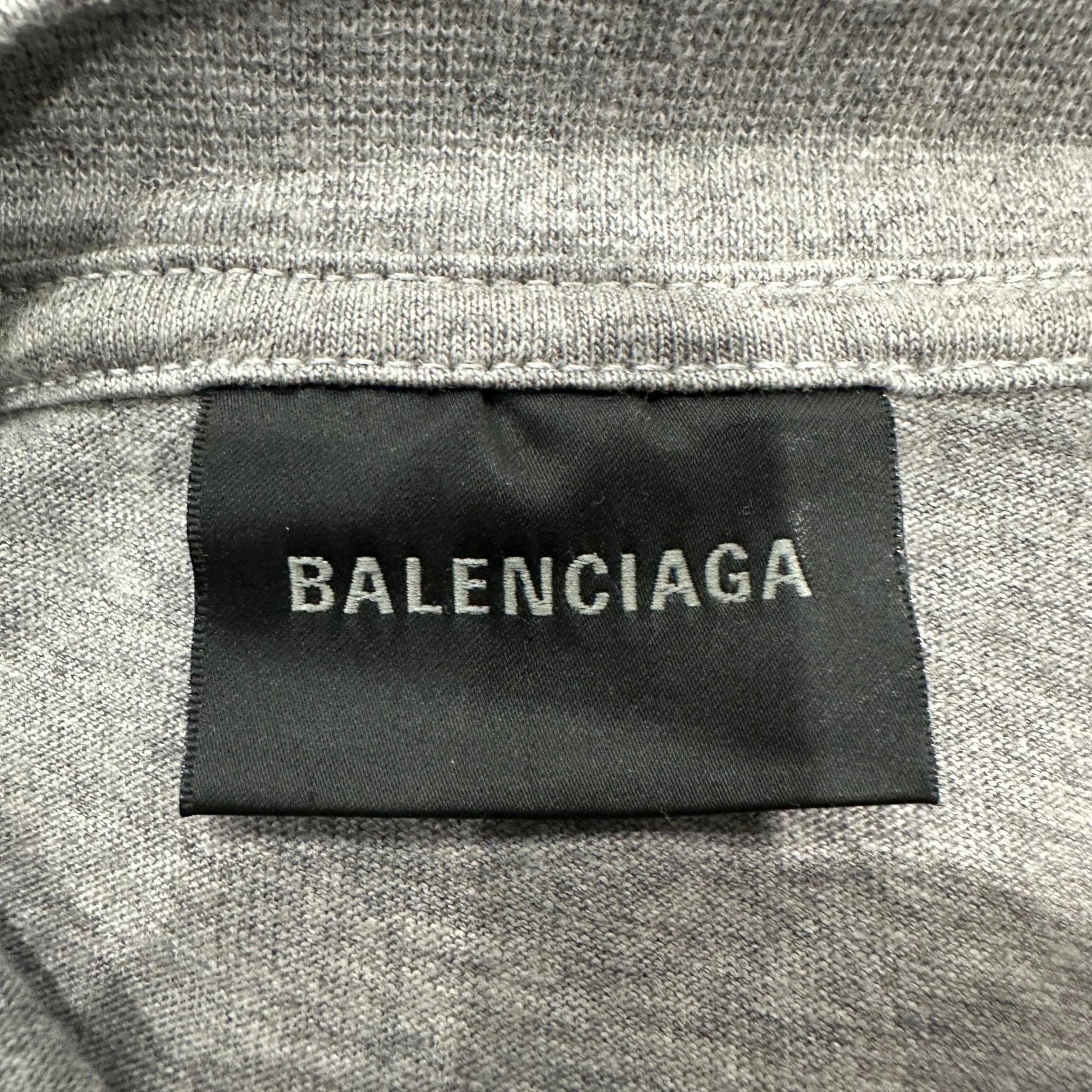 Balenciaga Grey CEO T-Shirt RRP £550 | Authentic Preloved - Image 5