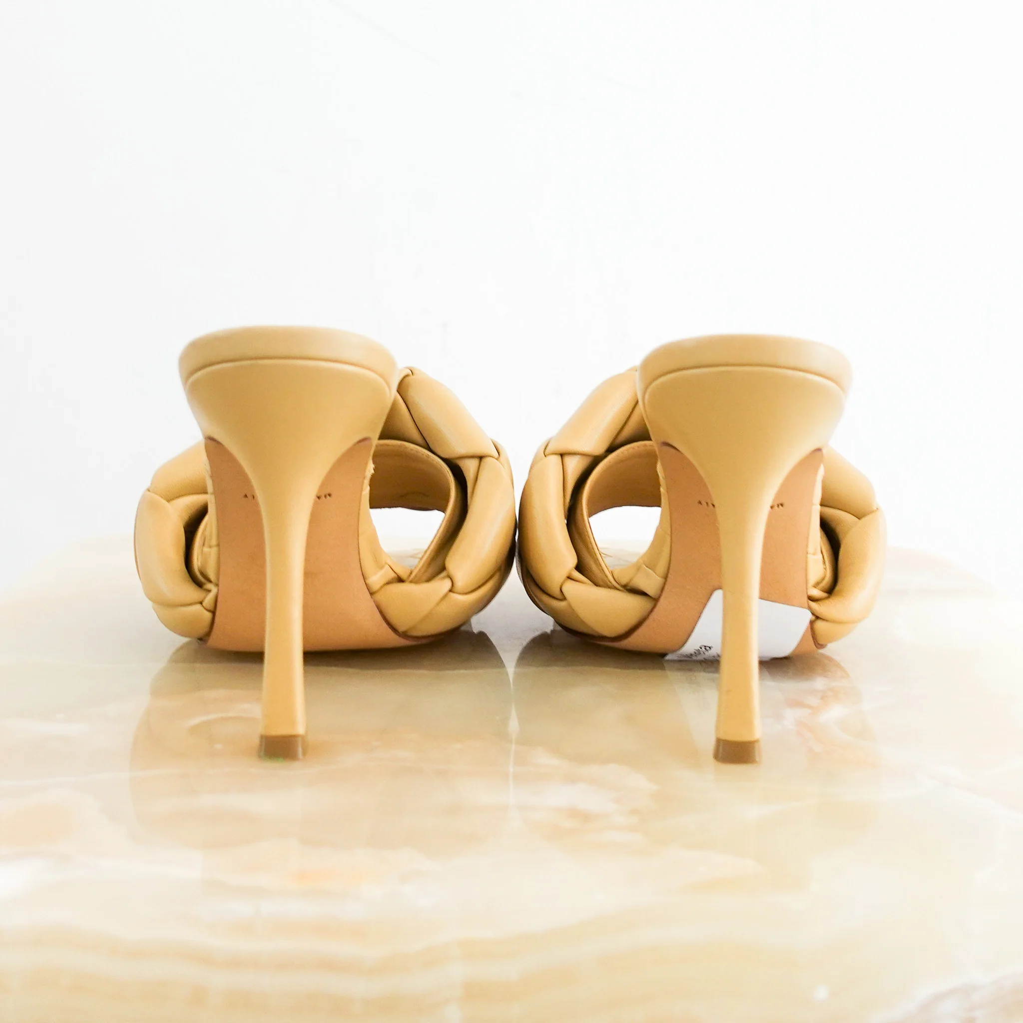 Bottega Veneta Padded mules RRP £1150 | Authentic and Preloved - Image 4