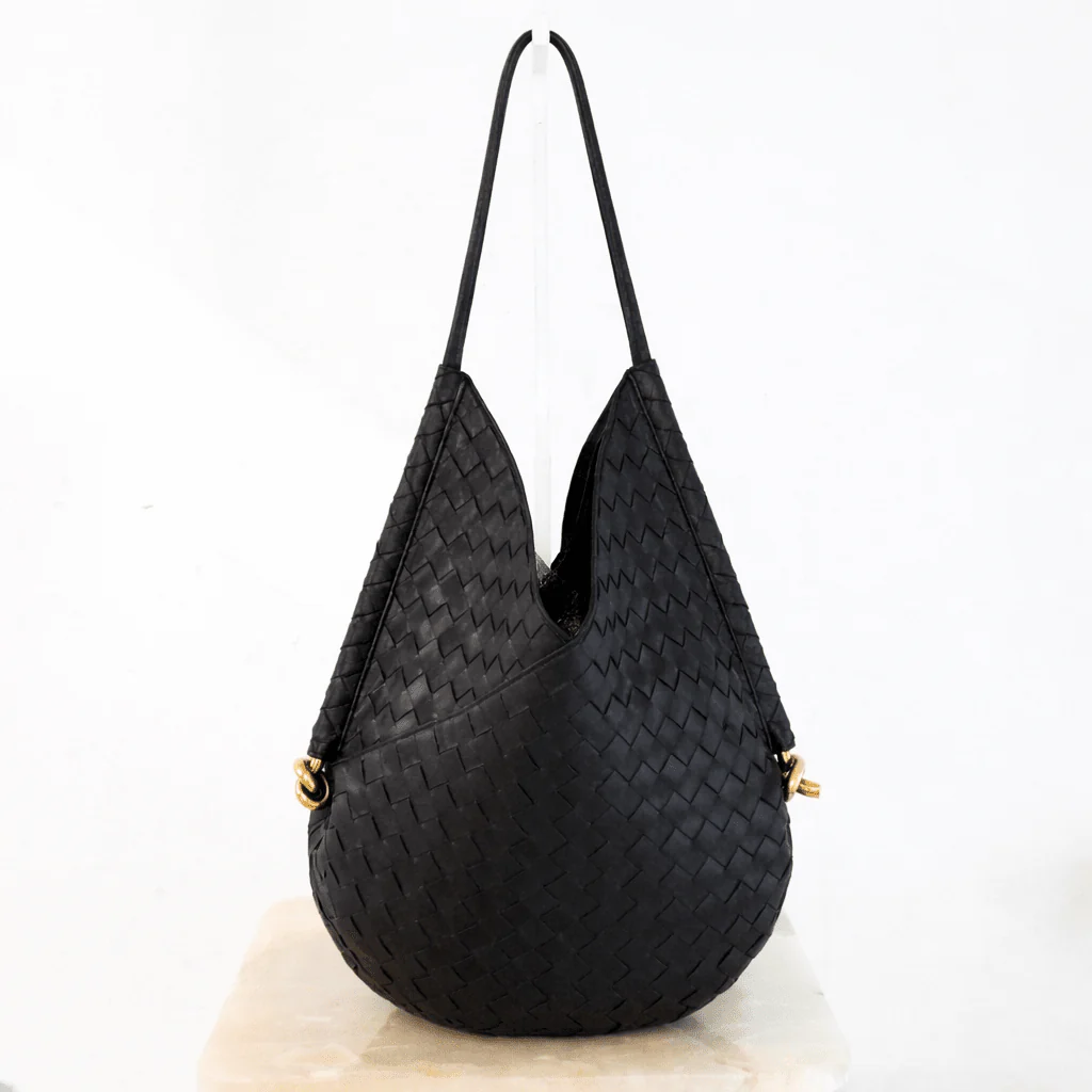 Bottega Veneta Solstice Intrecciato Bag in Black RRP £3100 | Authentic Preloved - Image 3