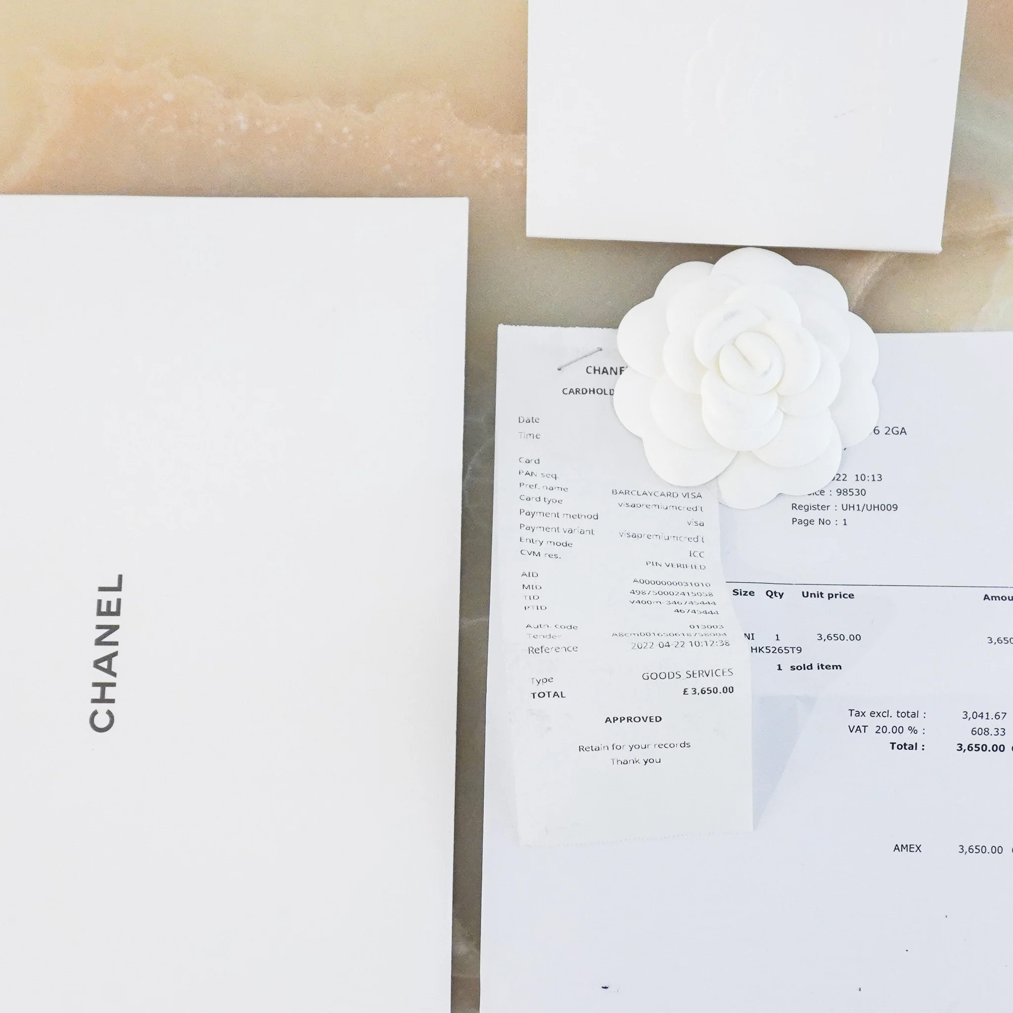 Chanel Mini White Lambskin Flap Bag RRP £4690 | Authentic Preloved - Image 9