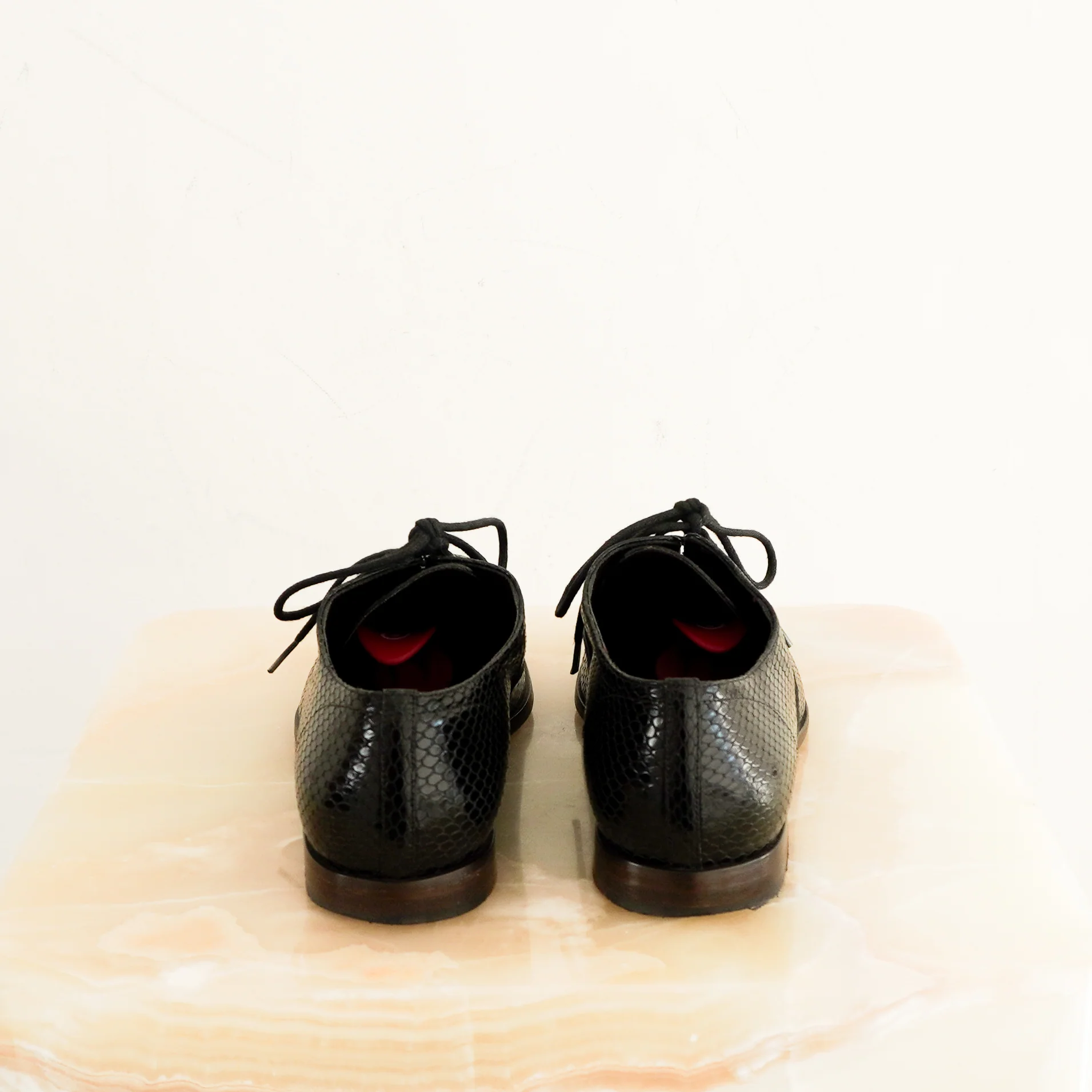 Dries Van Noten Black Snakeskin Loafers RRP £950 | Authentic Preloved [Final Sale] - Image 4