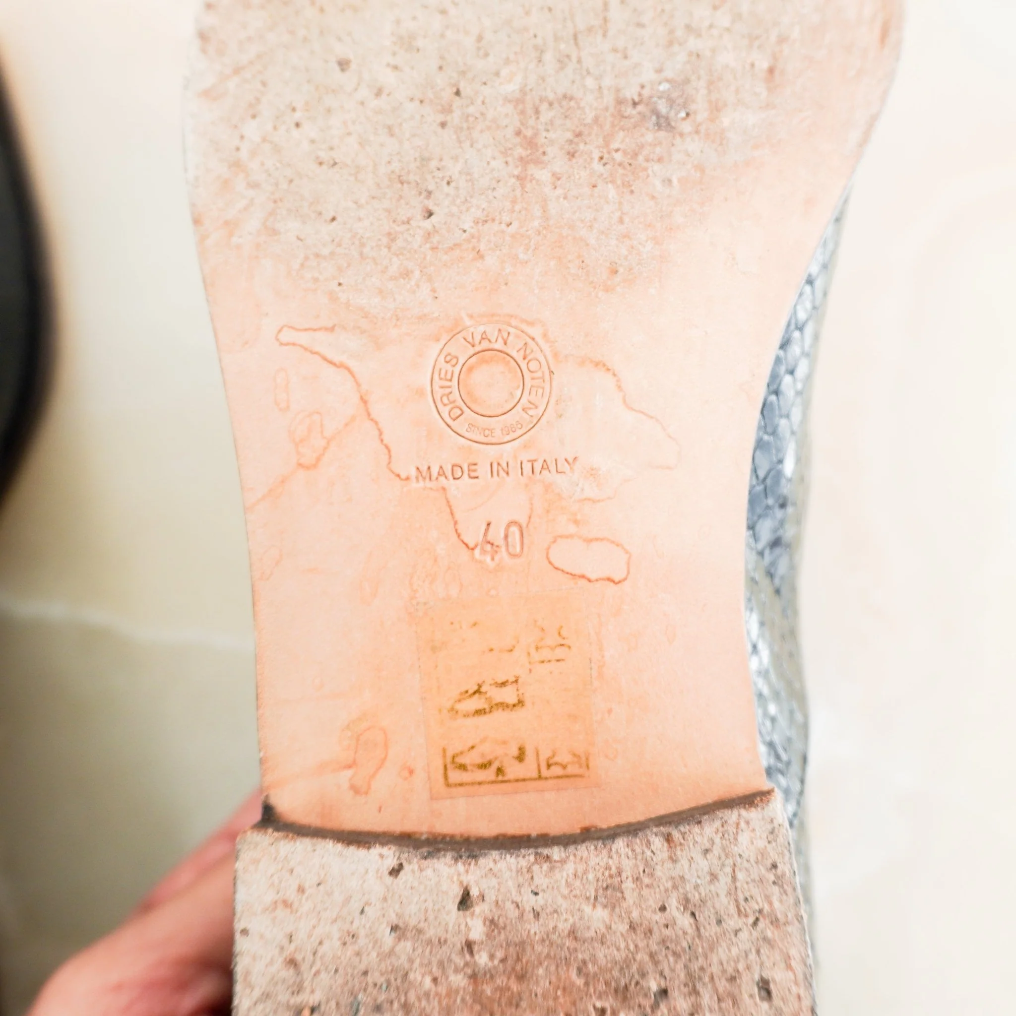 Dries Van Noten Black Snakeskin Loafers RRP £950 | Authentic Preloved [Final Sale] - Image 8