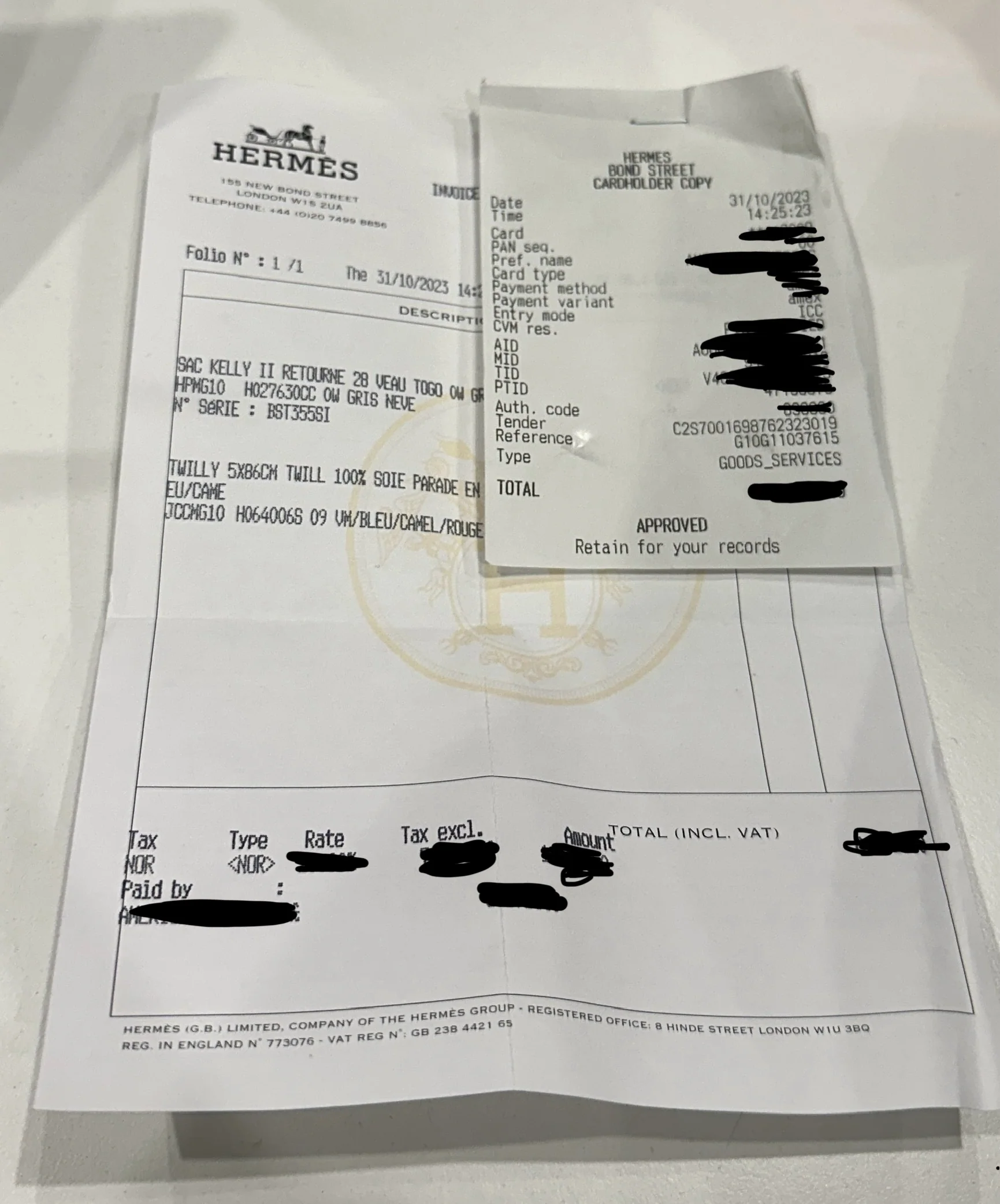 NEW Hermès Kelly 28 Gris Neve Togo Retourne Gold Hardware | Authentic Preloved - Image 23