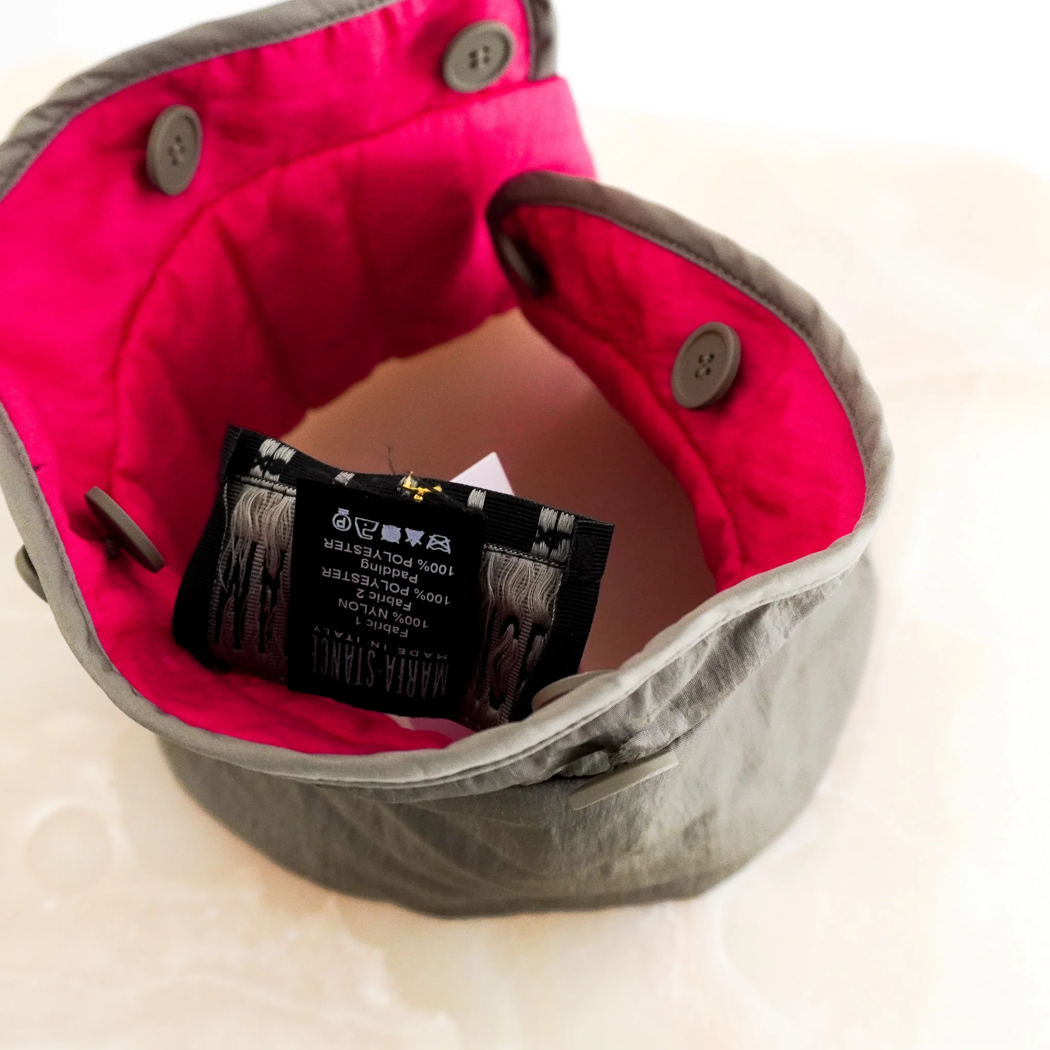 Marfa Stance Pink And Green Collar RRP £395 | Authentic Preloved - Image 3