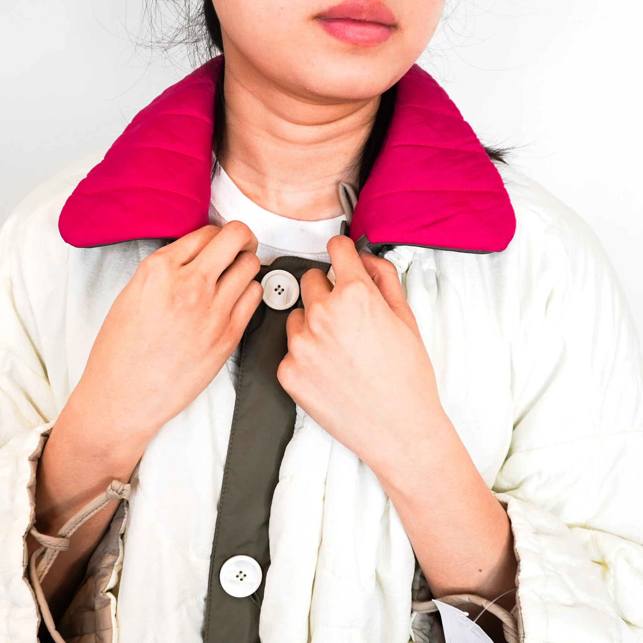 Marfa Stance Pink And Green Collar RRP £395 | Authentic Preloved - Image 4