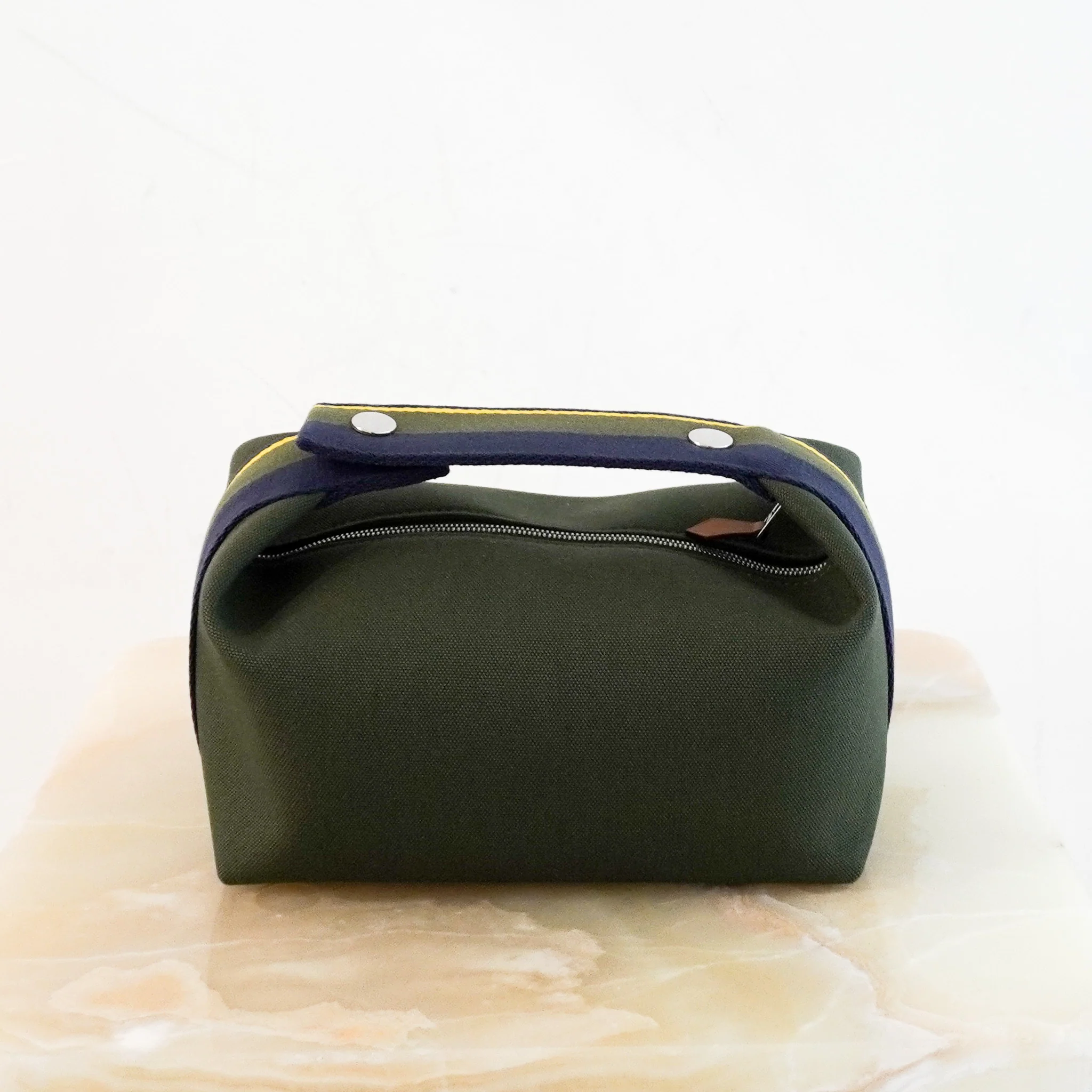 CURRENT SEASON Hermes Small Bride-a-Brac Bag in Green RRP £670 | Authentic Preloved [final sale] - Image 3