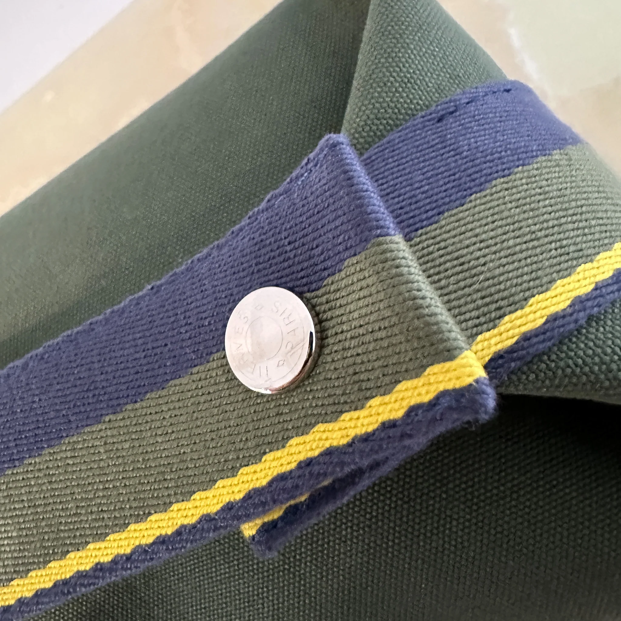 CURRENT SEASON Hermes Small Bride-a-Brac Bag in Green RRP £670 | Authentic Preloved [final sale] - Image 9