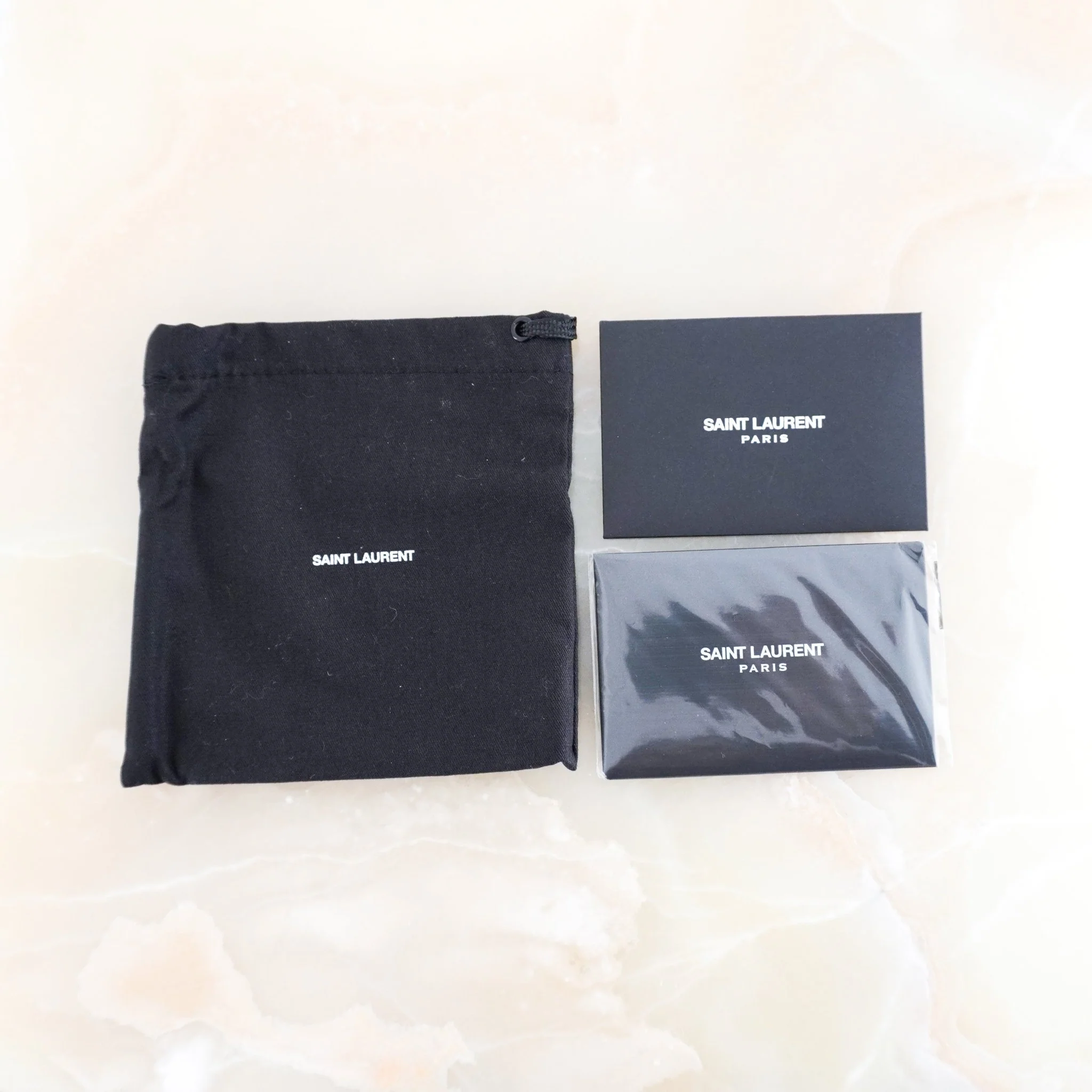 Saint Laurent Silver Loulou Chain Earrings RRP £372 | Authentic Preloved FINAL SALE - Image 3