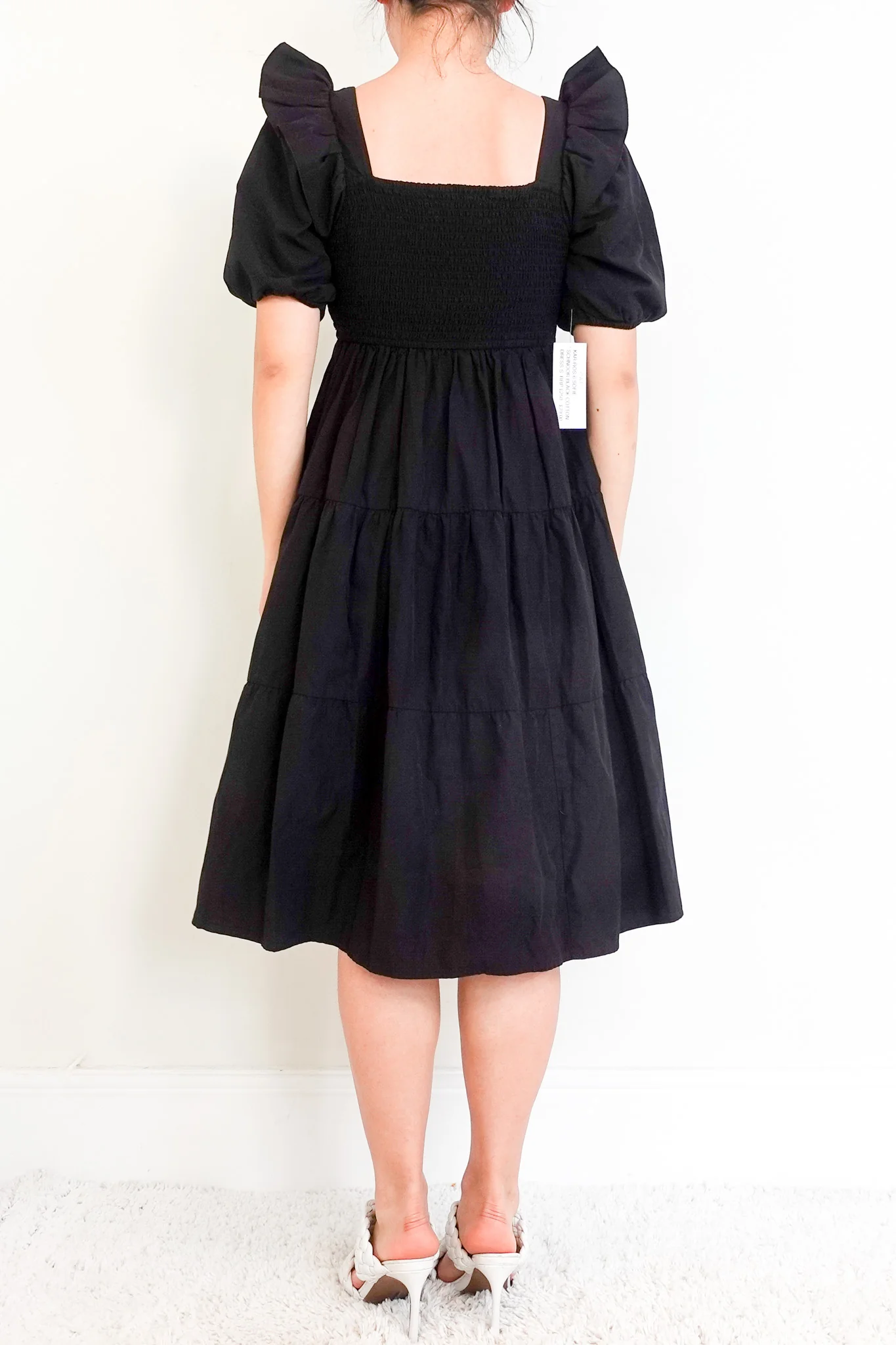 Sofie Schnoor Black Cotton Dress RRP £250- final sale no returns - Image 3
