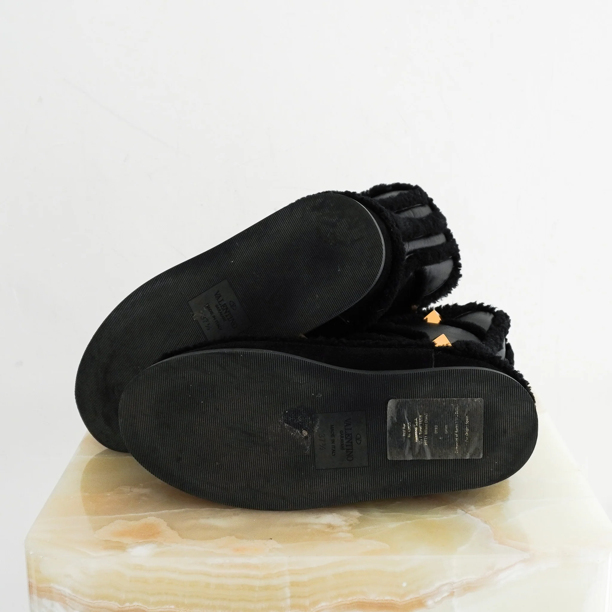 Valentino Roman Stud Snow Boots RRP £870 | Authentic Preloved - Image 4